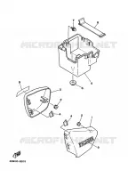 COUVERCLE LATERAL pour Yamaha XV250 de 1988