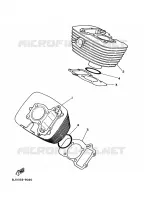 CYLINDRE pour Yamaha XV250 de 1988