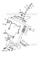 DIRECTION pour Yamaha XV250 de 1988