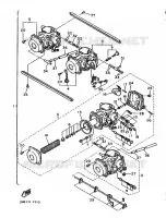 CARBURATEUR pour Yamaha FZ750T de 1987