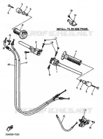 Kit Embouts De Guidon Moto Aluminium CNC Pour Yamaha FZR 1000 Genesis (1987-1994) - Poignées 22 Mm, Couleurs Au Choix
