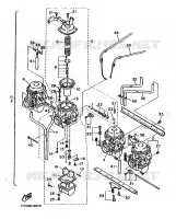 PIÈCES OPTIONNELLES   CARBURATEUR pour Yamaha FJ1200 de 1986