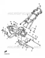 CADRE pour Yamaha FJ1200 de 1986