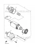 DEMARREUR pour Yamaha FZ750 de 1986