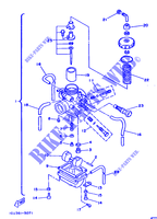 CARBURATEUR pour Yamaha RD125LC de 1986