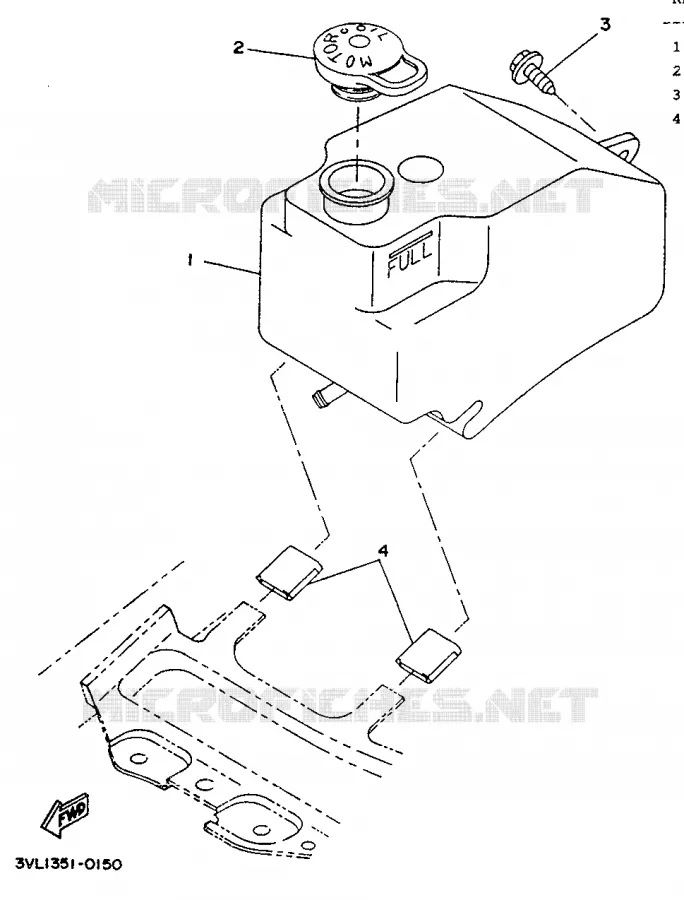 RADIATEUR D'HUILE / ECHANGEUR Yamaha SCOOTER 50 1990 BOOSTER  CW50