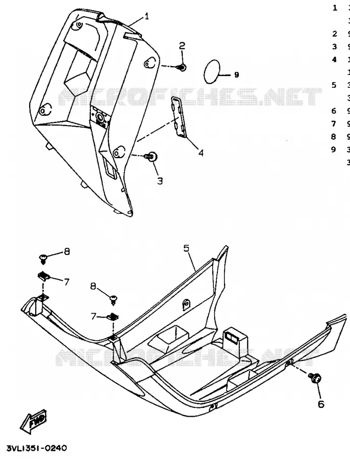 PROTEGE JAMBES Yamaha SCOOTER 50 1990 BOOSTER  CW50