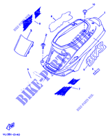 COUVERCLE LATERAL pour Yamaha BOOSTER de 1995