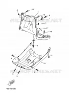 PROTEGE JAMBES pour Yamaha CW50RS de 2003
