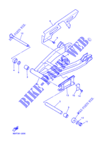 BRAS OSCILLANT / AMORTISSEUR pour Yamaha XJR1300 de 2003