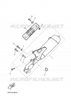 ECHAPPEMENT pour Yamaha CW50RS de 2003