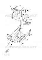 PROTEGE JAMBES pour Yamaha CW50RS de 2003