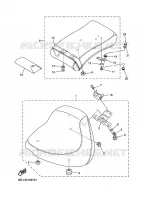 SELLE pour Yamaha XVS1100 de 2003