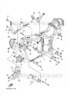 CADRE pour Yamaha XVS1100 de 2003