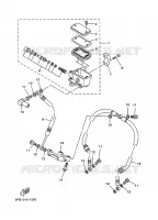 MAITRE CYLINDRE DE FREIN AVANT pour Yamaha XVS1100 de 2003