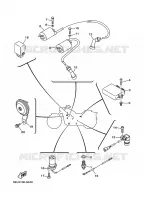 PARTIE ELECTRIQUE 1 pour Yamaha XVS1100 de 2003