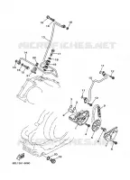 POMPE A HUILE pour Yamaha XVS1100 de 2003