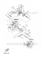 ROUE ARRIERE pour Yamaha X-LIMIT de 2002