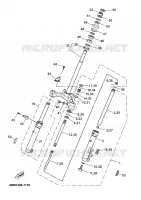 FOURCHE pour Yamaha CS50Z MACH G LIQUIDE de 2002