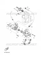 POMPE A EAU / DURITES pour Yamaha XQ150 de 2001