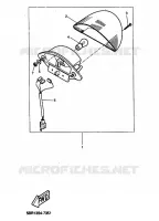 FEU ARRIERE pour Yamaha YQ50L de 2000