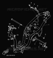 CADRE pour Yamaha YH50 de 2000