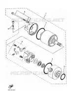 DEMARREUR pour Yamaha YP125E de 2000