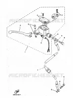 MAITRE CYLINDRE AVANT pour Yamaha YP125E de 2000