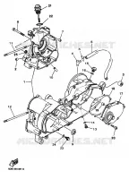 CARTER MOTEUR pour Yamaha YP125E de 2000