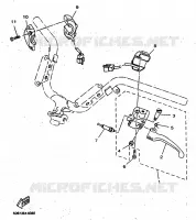 COMMODO / LEVIER pour Yamaha YP125E de 1999