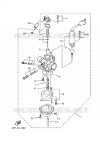 CARBURATEUR pour Yamaha YW100 de 1999