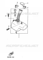 RESERVOIR D'HUILE pour Yamaha YH50 de 1999
