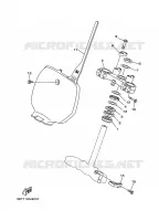 DIRECTION pour Yamaha YZ125 de 1999