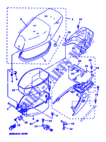 SELLE / PORTE BAGAGES pour Yamaha XC125TR de 1999