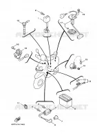 PARTIE ELECTRIQUE 1 pour Yamaha YW100 de 1999