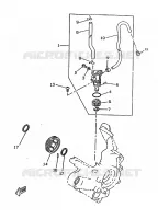 POMPE A HUILE pour Yamaha BOOSTER TRACK de 1998
