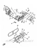 CARTER MOTEUR pour Yamaha BOOSTER TRACK de 1998
