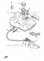 RESERVOIR A ESSENCE pour Yamaha BOOSTER TRACK de 1998