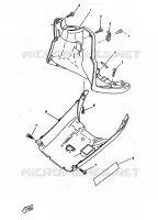 PROTEGE JAMBES pour Yamaha BOOSTER TRACK de 1998