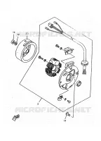 ALLUMAGE pour Yamaha BOOSTER TRACK de 1998