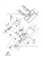 ECHAPPEMENT pour Yamaha CW50RS de 2005