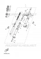 FOURCHE pour Yamaha BOOSTER NEXT GENERATION de 2004