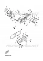 CARTER MOTEUR pour Yamaha BOOSTER SPIRIT de 2008
