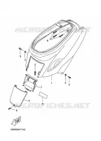 COUVERCLE LATERAL pour Yamaha BOOSTER SPIRIT de 2008