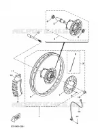 ROUE AVANT pour Yamaha X-LIMIT ENDURO de 2005