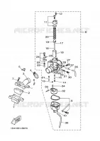 CARBURATEUR pour Yamaha X-LIMIT SM de 2005