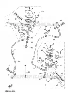 MAITRE CYLINDRE DE FREIN AVANT pour Yamaha YP125R de 2006