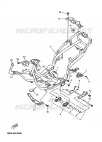 CADRE pour Yamaha YP125E de 2007