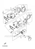 FEU ARRIERE pour Yamaha YP125E de 2007