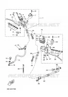 MAITRE CYLINDRE DE FREIN  pour Yamaha VP125 de 2008